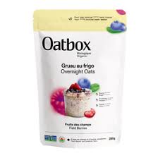 oatbox - overnight oats - mixed berries - 280g