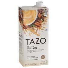 tea - tazo - chai latte - concentrate - 946ml
