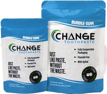 Load image into Gallery viewer, change toothpaste - 1 month - bubble gum (65 tablets)