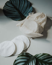 Load image into Gallery viewer, zero waste - reusable makeup remover pads + wash bag

