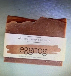 old soul soap - 6.5oz - egg nog