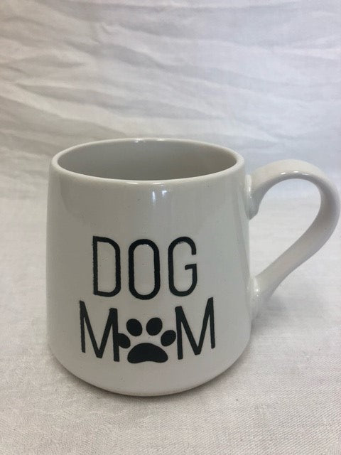mug - dog mom - fat bottom mug - 3.75