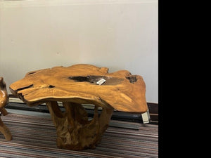 table - teakroot - root #7573 - 50" x 42" x 30"h