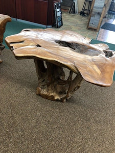 table - teakroot - root #7573 - 50" x 42" x 30"h