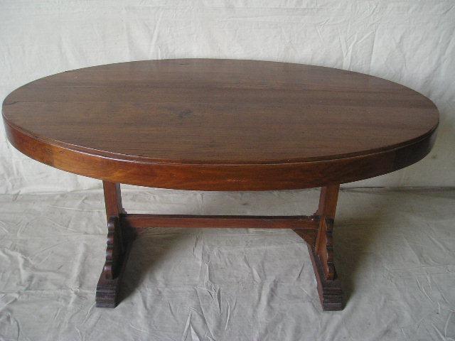 table - oval - dining - 58.5