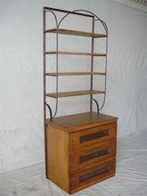 Load image into Gallery viewer, baker&#39;s rack - antique teakwood - 80x53x215cm
