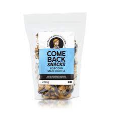 popcorn - salted chocolate caramel - 280g - comeback snacks