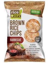 rice up! rice chips - bbq - 120g