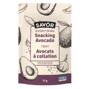 savor - snacking avocado - everything - 17g
