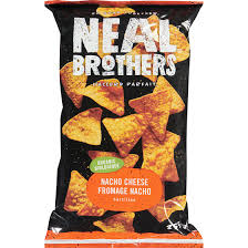 tortillas - neal brothers - nacho cheese - organic