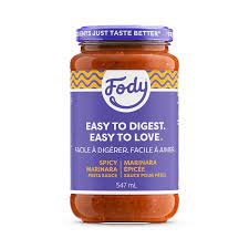 fody - premium SPICY marinara sauce - 547ml