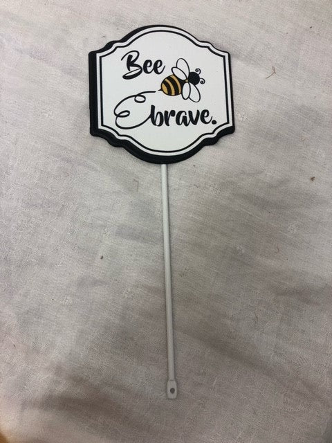 stake - mini -  bee brave - 4