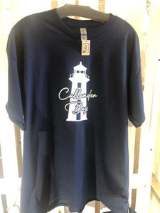 tshirt - Callander Bay - Navy - Adult - jk