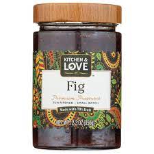 jam - premium preserve - fig- kitchen & love - cucina & amore - 350g