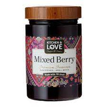 Load image into Gallery viewer, jam - premium preserve - mixed berry - kitchen &amp; love - cucina &amp; amore - 350g
