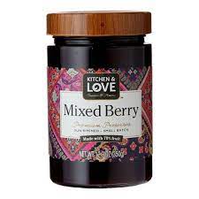 preserve - mixed berry - kitchen & love - cucina & amore - 350g