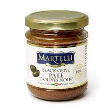 Load image into Gallery viewer, black olive pate - martelli - 212ml
