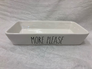 bowl - casserole dish - farmhouse modern - ceramic