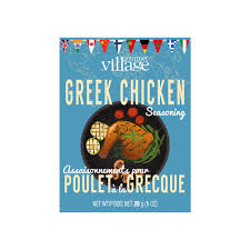 seasoning - greek chicken - gourmet village