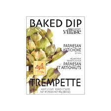 gourmet village - dip - parmesan artichoke - recipe box