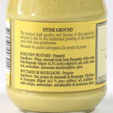 dijon mustard - stone ground seed style - edmond fallot - FRANCE - 375ml