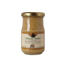 dijon mustard - stone ground seed style - edmond fallot - FRANCE - 375ml