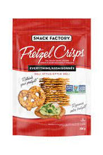 Load image into Gallery viewer, pretzel crisps - everything - snack factory - 200g
