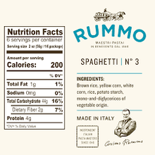 Load image into Gallery viewer, rummo - pasta - spaghetti - 500g
