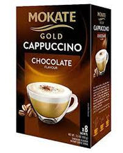 Load image into Gallery viewer, mokate gold chocolate cappuccino box -, 100g (8 packets/box)
