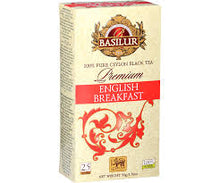 Load image into Gallery viewer, english breakfast - basilur premium - 25 bags/box

