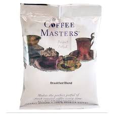 coffee masters - breakfast blend - sachet (makes 8-10cup pot) - 42g