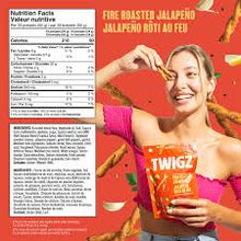 Load image into Gallery viewer, twigz - Pretzels - fire roasted jalapenos - 130g
