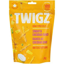 twigz - Pretzels - smooth cheddar ranch - 130g