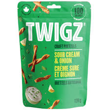 twigz - Pretzels - sour cream & onion - 130g