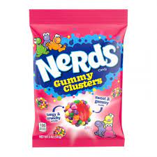 ferrara nerds gummy clusters - 142g