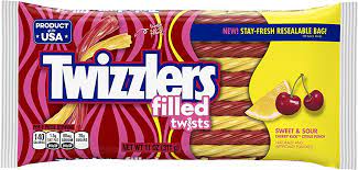hershey twizzlers filled - sweet & sour - 11oz