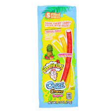 warheads - ooze chewz ropes - tropical - 2.5oz