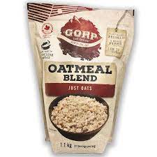 gorp - oatmeal blend - just oats - 907g