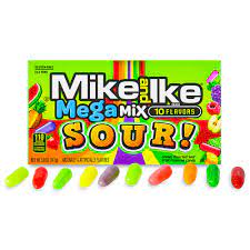mike & ike mega mix sour - bag - 5oz