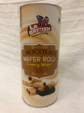 Load image into Gallery viewer, wafer rolls - chocolate - la british - 200g
