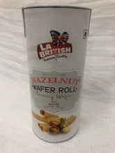 Load image into Gallery viewer, wafer rolls - hazlenut - la british - 200g
