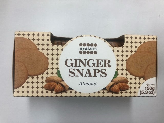 ginger snaps - almond - nyakers - 150g
