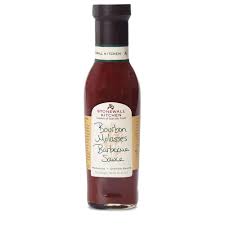 marinade - bourbon molasses bbq sauce - stonewall kitchen - 330ml