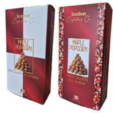 gift box popcorn - maple - 80g - bonbon confections