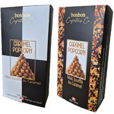 gift box popcorn - caramel - 80g - bonbon confections
