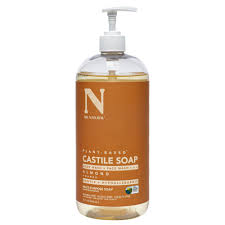 dr natural - liquid soap - almond castile - 946ml