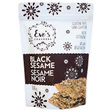 eve's crackers - black sesame - 108g