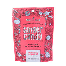 ginger candy - mango - 100g - gem gem