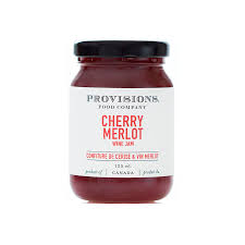 jam - provisions cherry merlot wine cocktail jam - 125ml