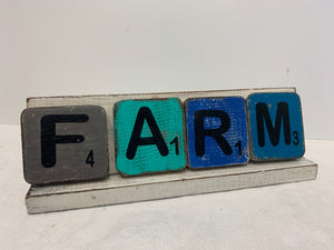 scrabble - farm - mix colour